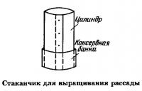 Стаканчик для выращивания рассады